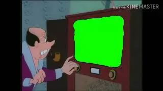 The Guy Break His own TV Green Screen