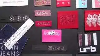 Metallic Woven Labels, Affordable Kids Clothing Labels - UK Labels Supplier
