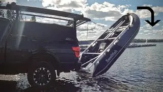The ULTIMATE way to load your inflatable boat!