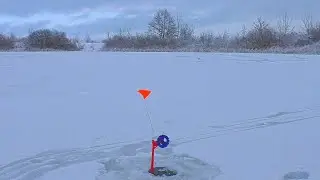 Первый лёд на Оке 2023-2024 ! Зимняя рыбалка!