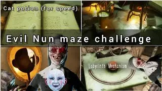 Evil Nun The Broken Mask maze challenge