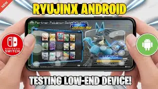 🔥 RYUJINX EMULATOR ANDROID *LOW-END* DEVICE TEST! | POKEMON POKKEN TOURNAMENT DX ON ANDROID