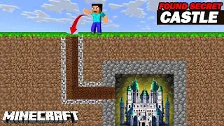 OMG! I FOUND A SECRET CAVE CASTLE | MINECRAFT GAMEPLAY #6 • REX PLAY