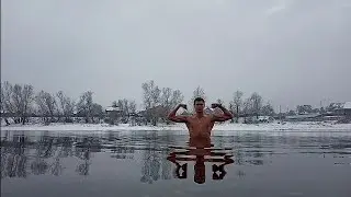 5 минут моржевание, плавание,закаливание #29