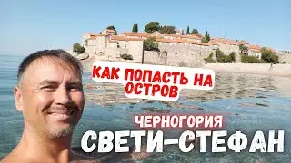 Как попасть на остров Свети-Стефан Черногория 