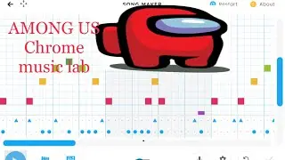 Among us drip on Chrome Music Lab! (LINK IN DESCRIPTION!)