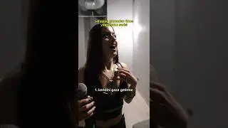 sahneye çıkmadan öncesi ve sonrası..