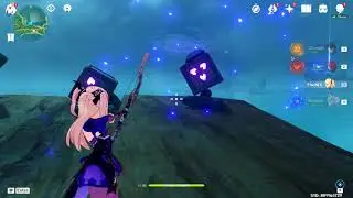 3 Cubes Puzzle South East of Chirai Shrine | Genshin Impact