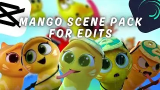 (Free for use) Mango scene pack for edits || LARVA ISLAND라바 섬