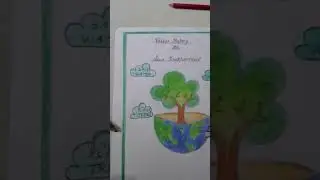 poster making on save environment /poster on save earth