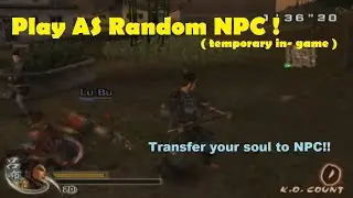 Play As NPC : In-Game mode ! - Dynasty Warriors 5