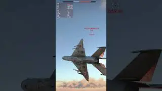 War Thunder Dogfight 55 - MIG-21SMT vs F-5C #shorts