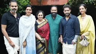 Jr NTR, Rishab Shetty,Prashanth Neel And His Families Visuals @ Keshavanatheshwara Temple Moodgal