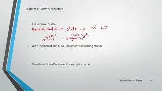 L2: Features of ARM