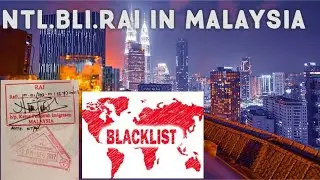 NTL,BLI,RAI,MALAYSIA  IMMIGRATION STAMPS ON DEPORT #NSTVMALAYSIA #DEPORT #NTL