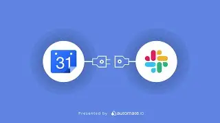 Google Calendar and Slack integration 🗓️ Send Slack reminders for upcoming Google Calendar events