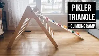 Making a Wooden Climber (Pikler Triangle)