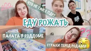 ЕДУ РОЖАТЬ🤰| МОИ СТРАХИ ПЕРЕД РОДАМИ | ПОКАЗЫВАЮ ПАЛАТУ В РОДДОМЕ ✨