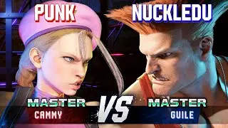 SF6 ▰ PUNK (Cammy) vs NUCKLEDU (Guile) ▰ High Level Gameplay