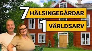Vi besöker Världsarvet Hälsingegårdar & Kör Stora Hälsingegårdars Väg
