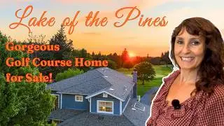 $925k - Golf Course & Stunning Sunset Views in Lake of the Pines! Vacation Where You Live!!!