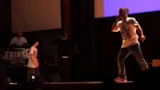 Kid vs Crazy Grandma Bboy Battle Norway Oslo Talk is Cheap 2010
