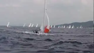 Dart18 Worlds 2012, Day 4 regatta at sea - sept. 6th