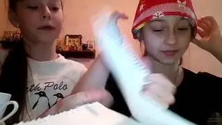 "Рисунки в слепую" :o