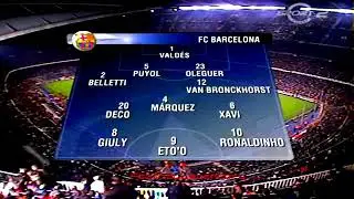 Barcelona vs Milan 