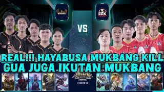 REAL!! HAYABUSA MUKBANG KILL, SAYA MAKAN MUKBANG JUGA - KAGENDRA VS REBILION BLITZ MDL INDONESIA