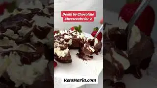 Death by Chocolate Cheesecake #chocolate #cheesecake #recipe #food #keto #ketodiet #weightloss