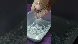 Unboxing parcel from LAZADA || HALF ROUND BEADS