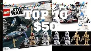 My Top 10 Lego Star Wars Sets Under $50 (Lego on a Budget)