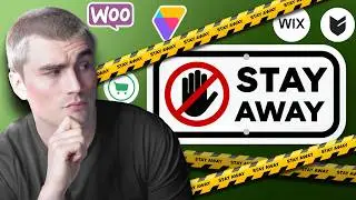 The WORST Ecommerce Store Builders in 2024 (Don't Choose WRONG!!)