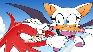 Rouge's mistake - Knuckles and Rouge Comic Dub