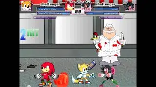 Mugen Classic Tails & Clasic Knuxs vs Riki & Misako