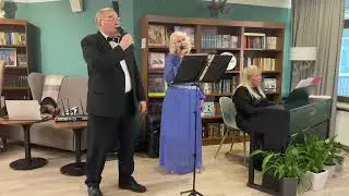 Тишина за Рогожской заставою. Владимир Бескибалов, Людмила Веверис,  piano - Елена Леменкова