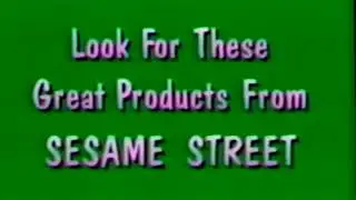 Look for These Great Products From Sesame Street (1995-2006) Logo (Version 1)
