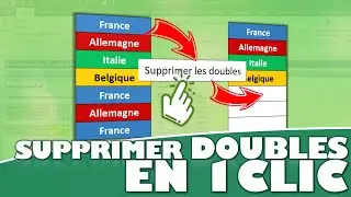 Comment supprimer les doublons Excel en 1 clic avec une macro VBA ?