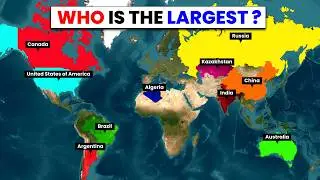Top 10 Largest Countries in the World | By Area