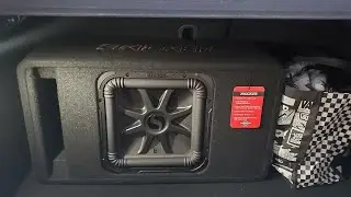 Kicker L7R Loaded Subwoofer Enclosure - Review