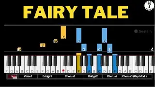 Michael Wong 光良【 Fairy Tale 童话 Tong Hua 】- Piano Cover