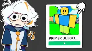 JUGUÉ EL PRIMER JUEGO DE ROBLOX 🤩😮