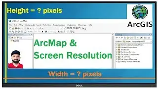 Esri ArcMap, Screen Resolution,  recommended configuration