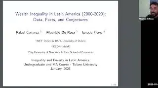 Wealth Inequality with Mauricio De Rosa