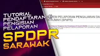 Tutorial Pendaftaran Pengguna dan Pengisian Pelaporan SPDPR KV Betong