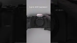 Fuji X-S20 Teardown & Disassembly | Infrared Conversion 