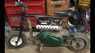 CHEAPEST MINI BIKE BUILD EVER!!!!