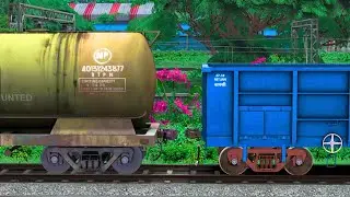BCNA COACH COUPLING OIL TANKER WAGON | BUMPY RAILROAD | Train Simulator | Railworks 3 | NTG GAMING