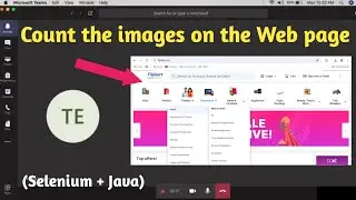 Real interview Question - How many images are there on the webpage | Selenium Java
